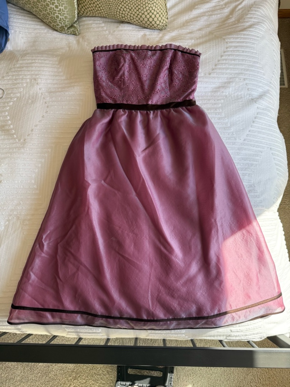 Kay Unger Strapless Evening Dress - Size 12